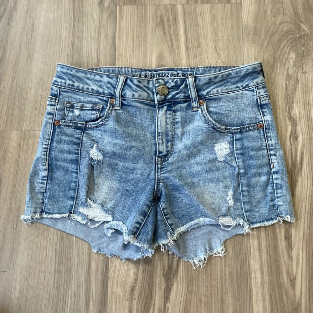 American Eagle Super Stretch Denim Shorts
